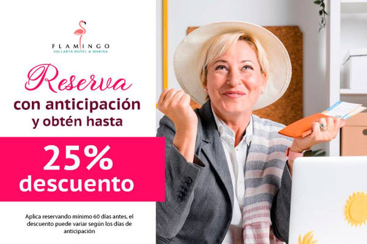 Reserva anticipada 30 días flamingo vallarta hotel & marina puerto vallarta Reserva anticipada 30 días flamingo vallarta hotel & marina puerto vallarta