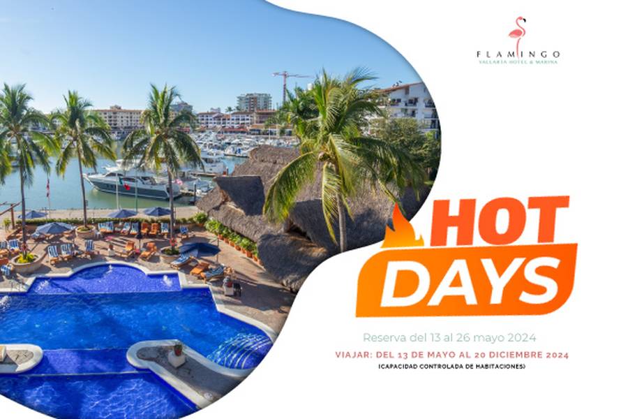 Preventa hot days ! Flamingo Vallarta Hotel & Marina Puerto Vallarta